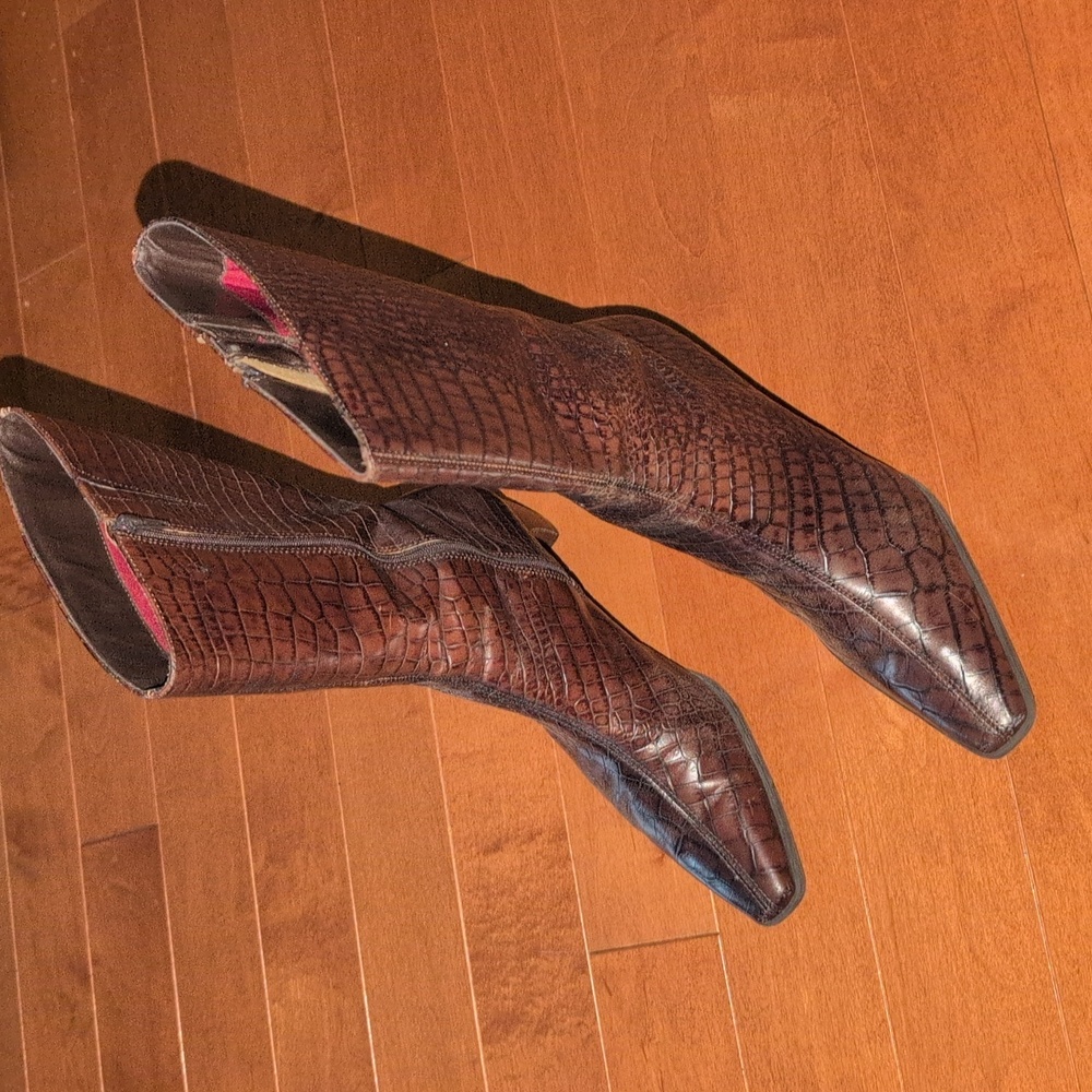 Naturalizer Jana Vintage Brown Boots